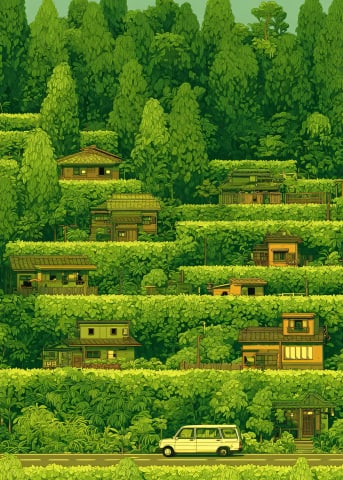 Tiered Forest Dwellings